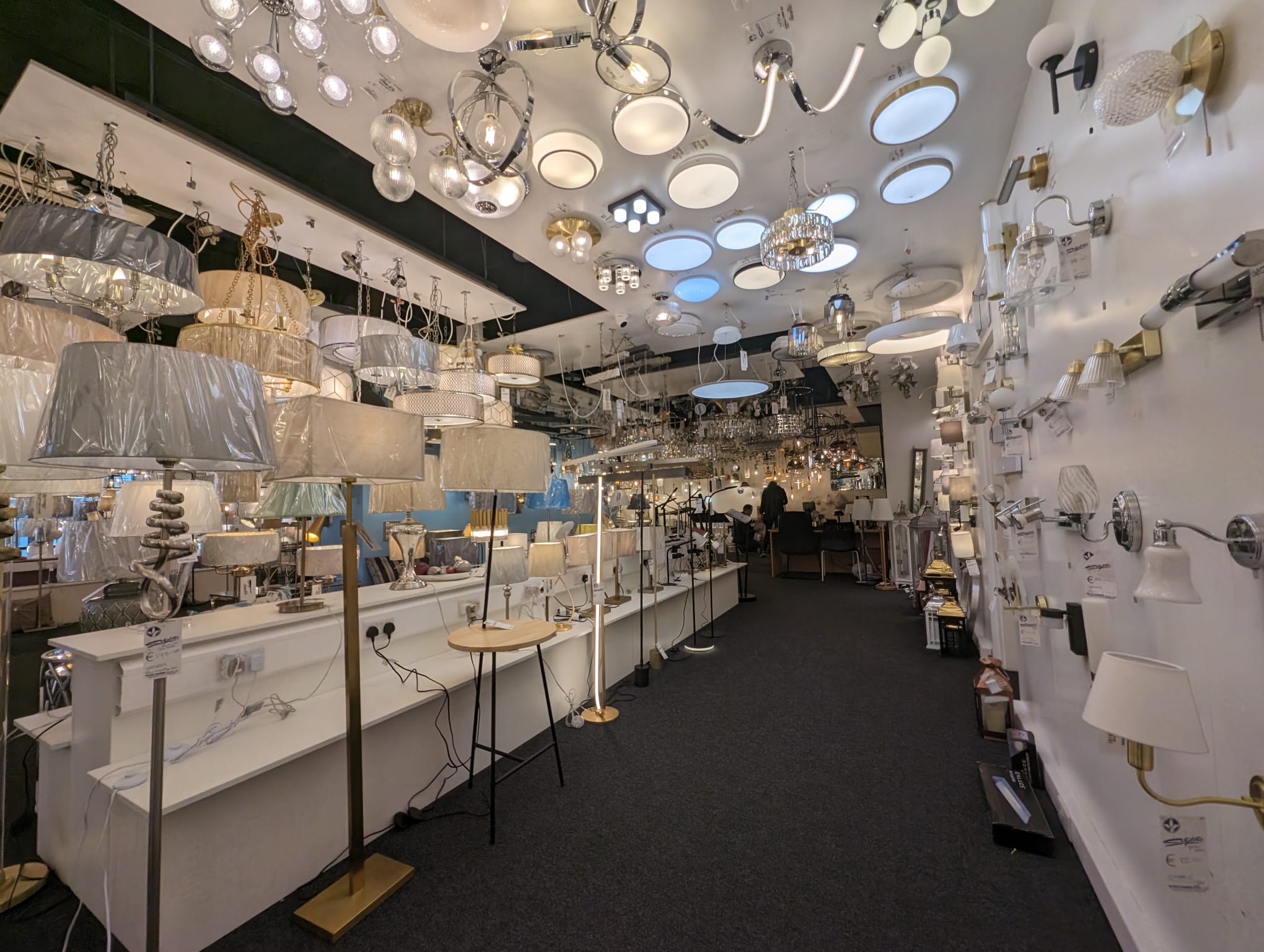 Peter Curran Electric's Citylites lighting showroom